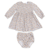 Hazel Floral - Caitlyn Smocked Bodice Dress and Bloomer