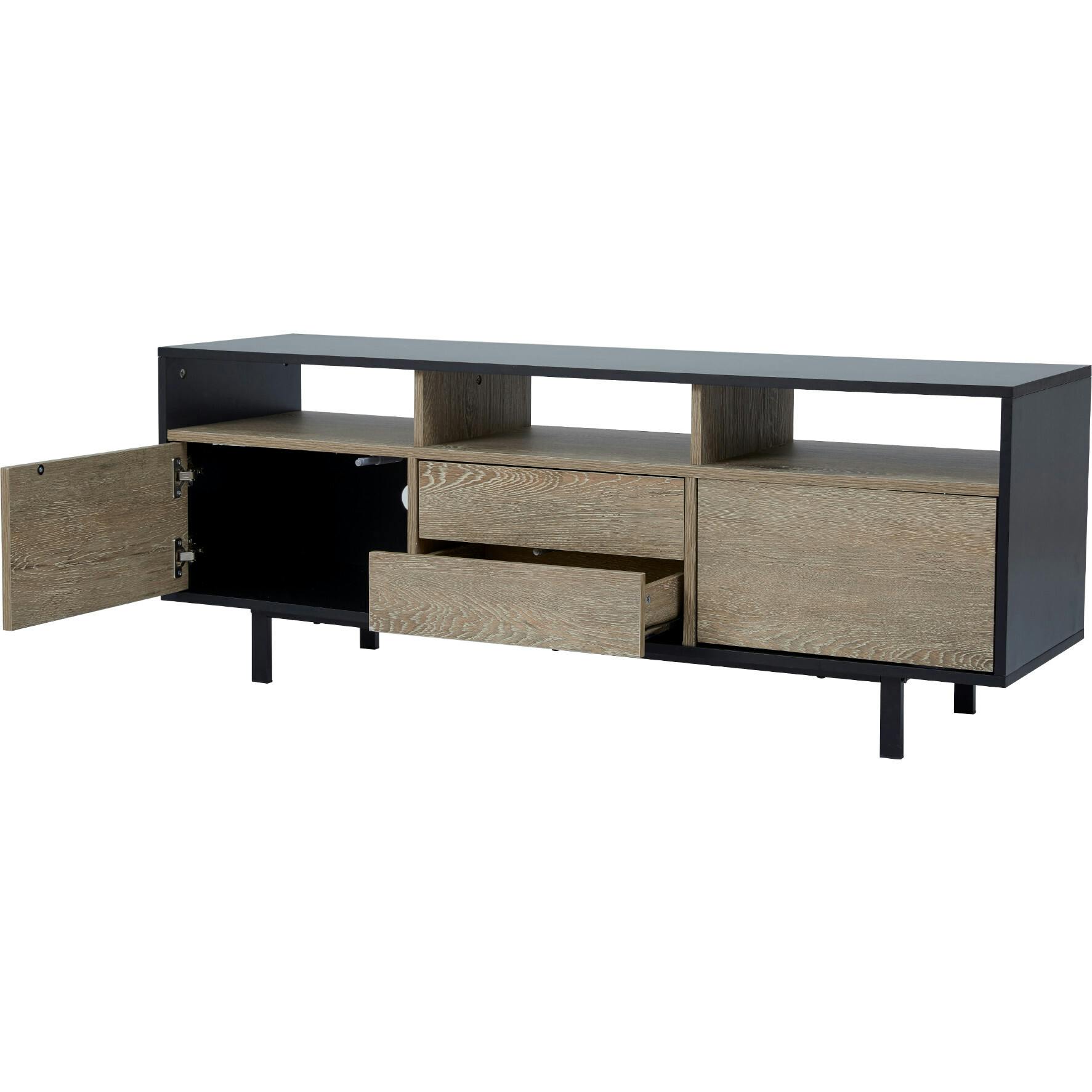 Bryson TV Stand For Flat Screen TVs Up To 65” With Storage