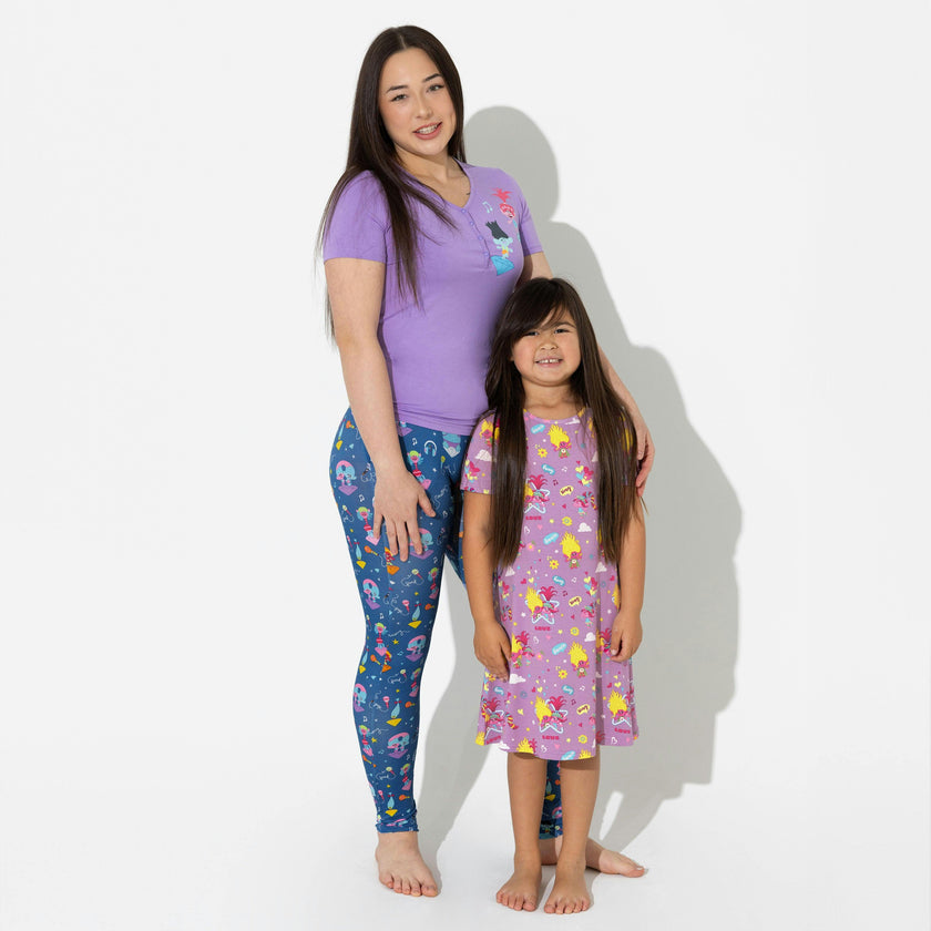 Trolls Music Valentine's Bamboo Women's Pajama Set