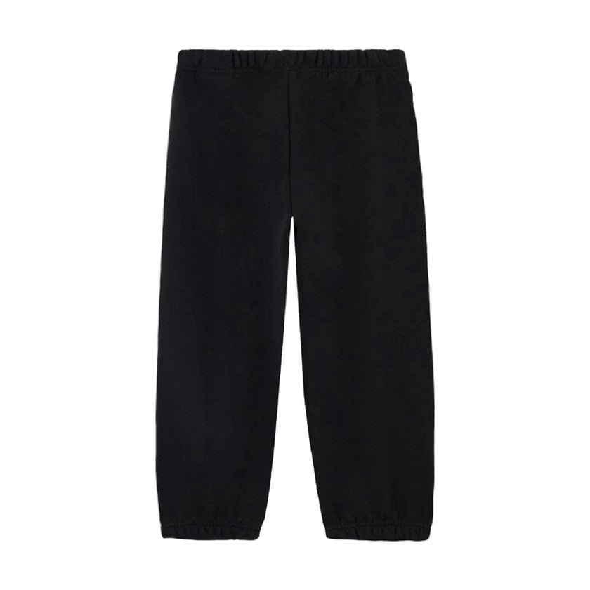 Black Overlogo Sweatpants