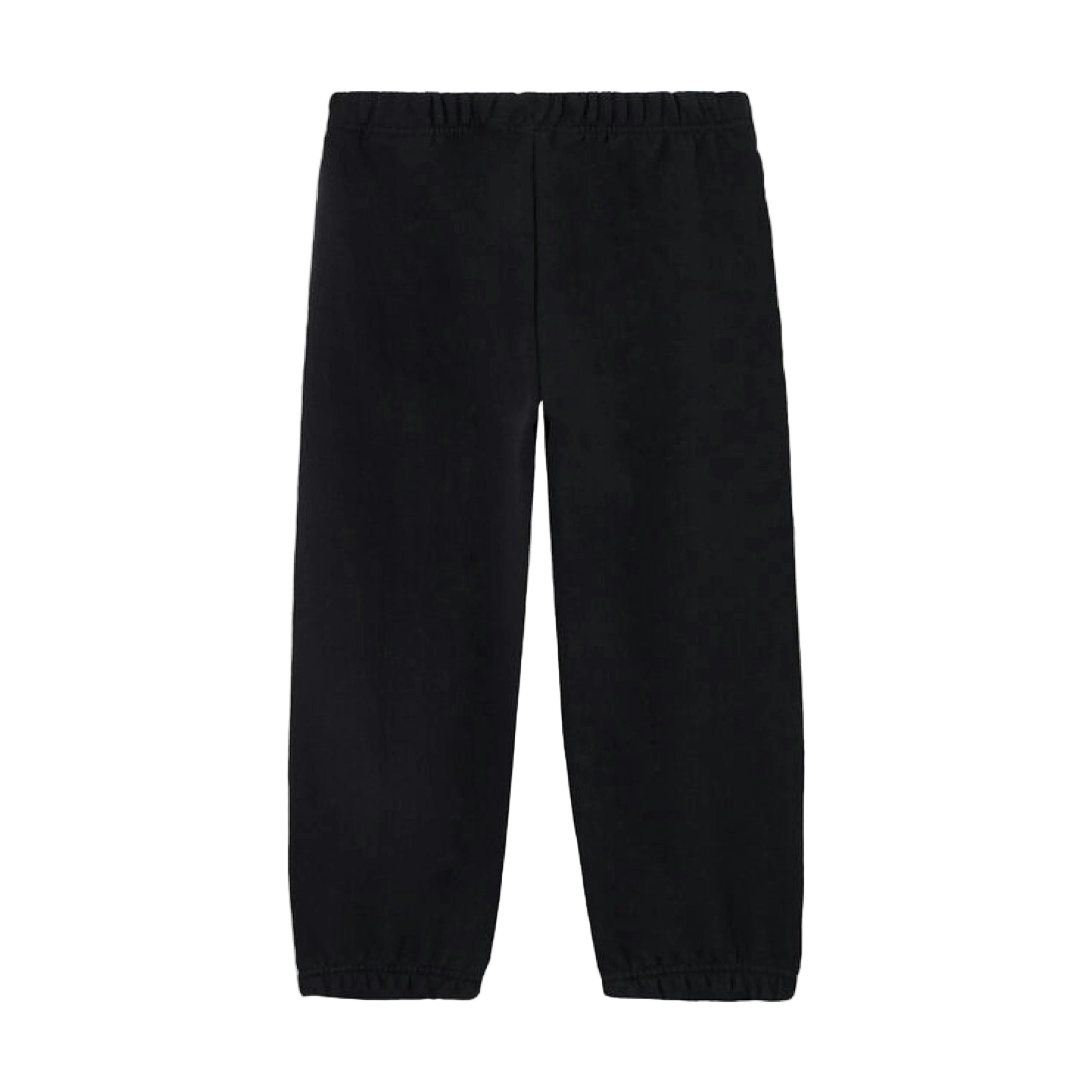 Black Overlogo Sweatpants
