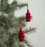 Dog Themed Christmas Decoration Set for Table Top Trees - 9 Pieces