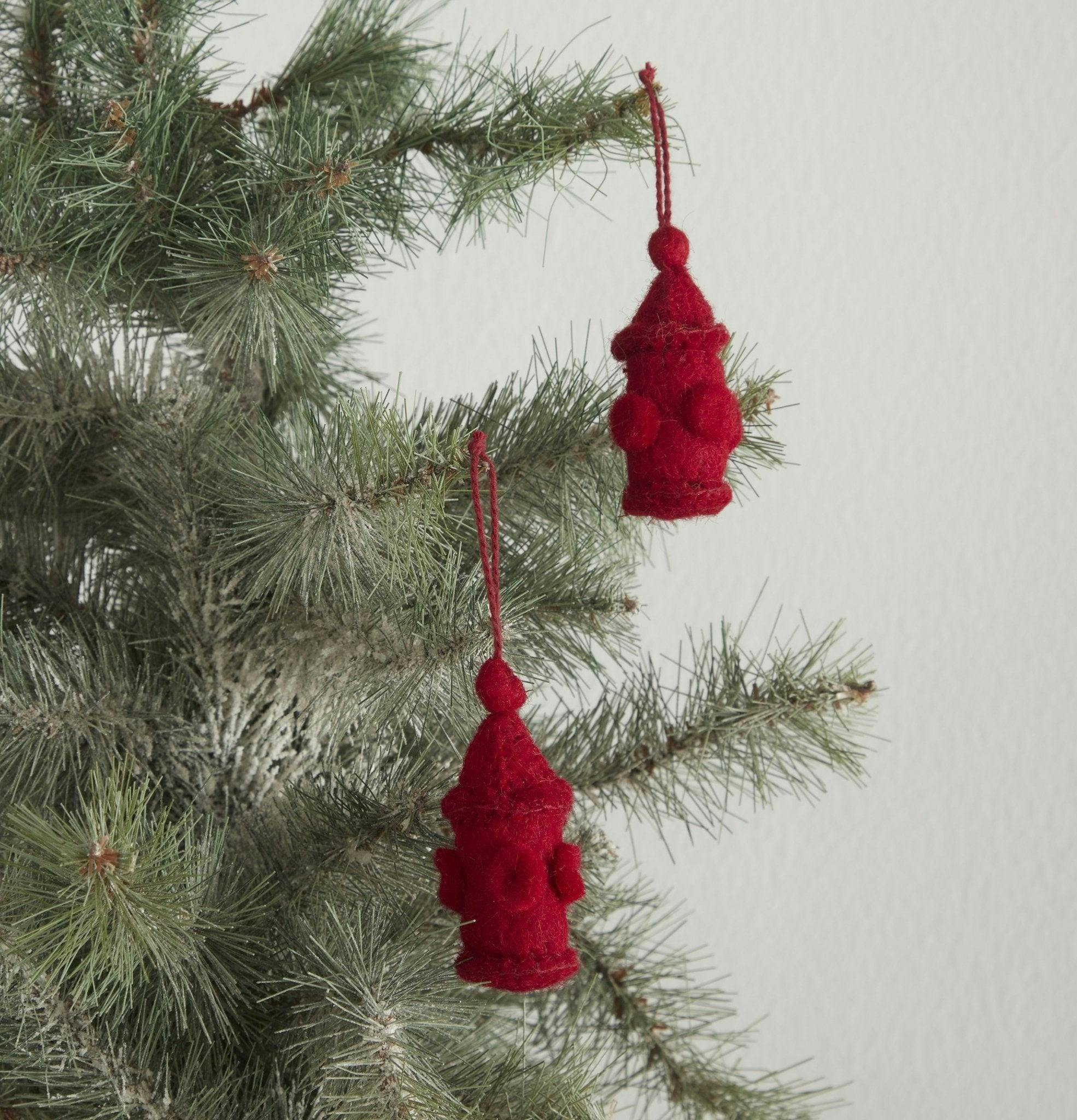 Dog Themed Christmas Decoration Set for Table Top Trees - 9 Pieces