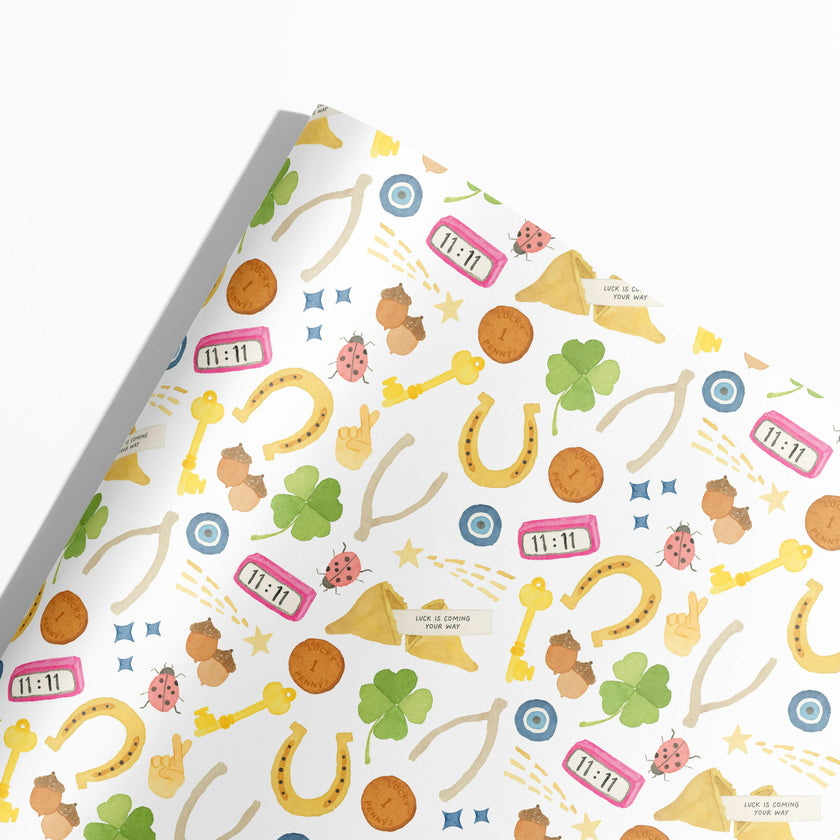 Good Luck Charms Gift Wrap