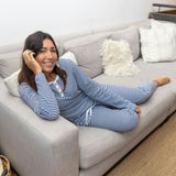 Women's Marina Jersey Long PJ Set