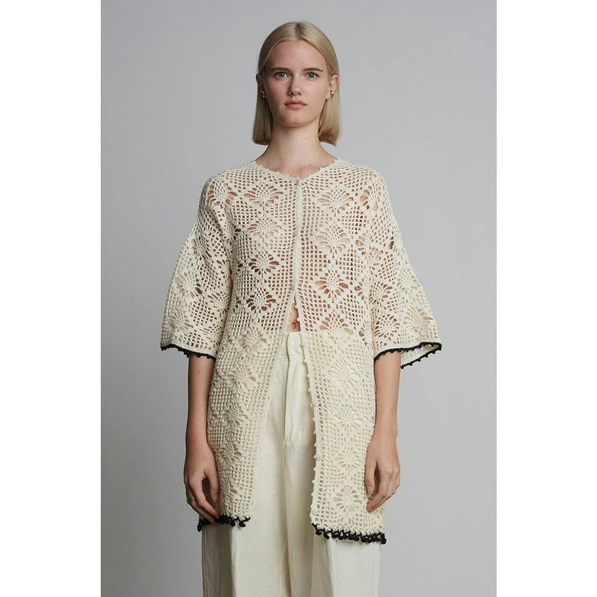 VIOLET CROCHET COVER UP | IVORY