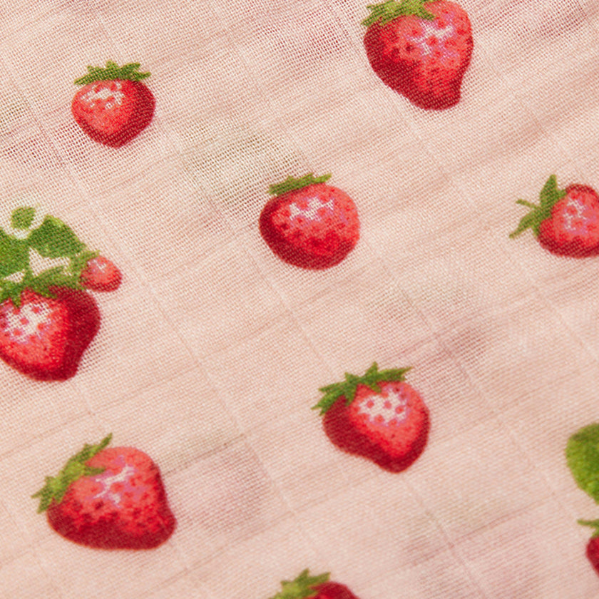 Strawberry Bamboo Mini Lovey