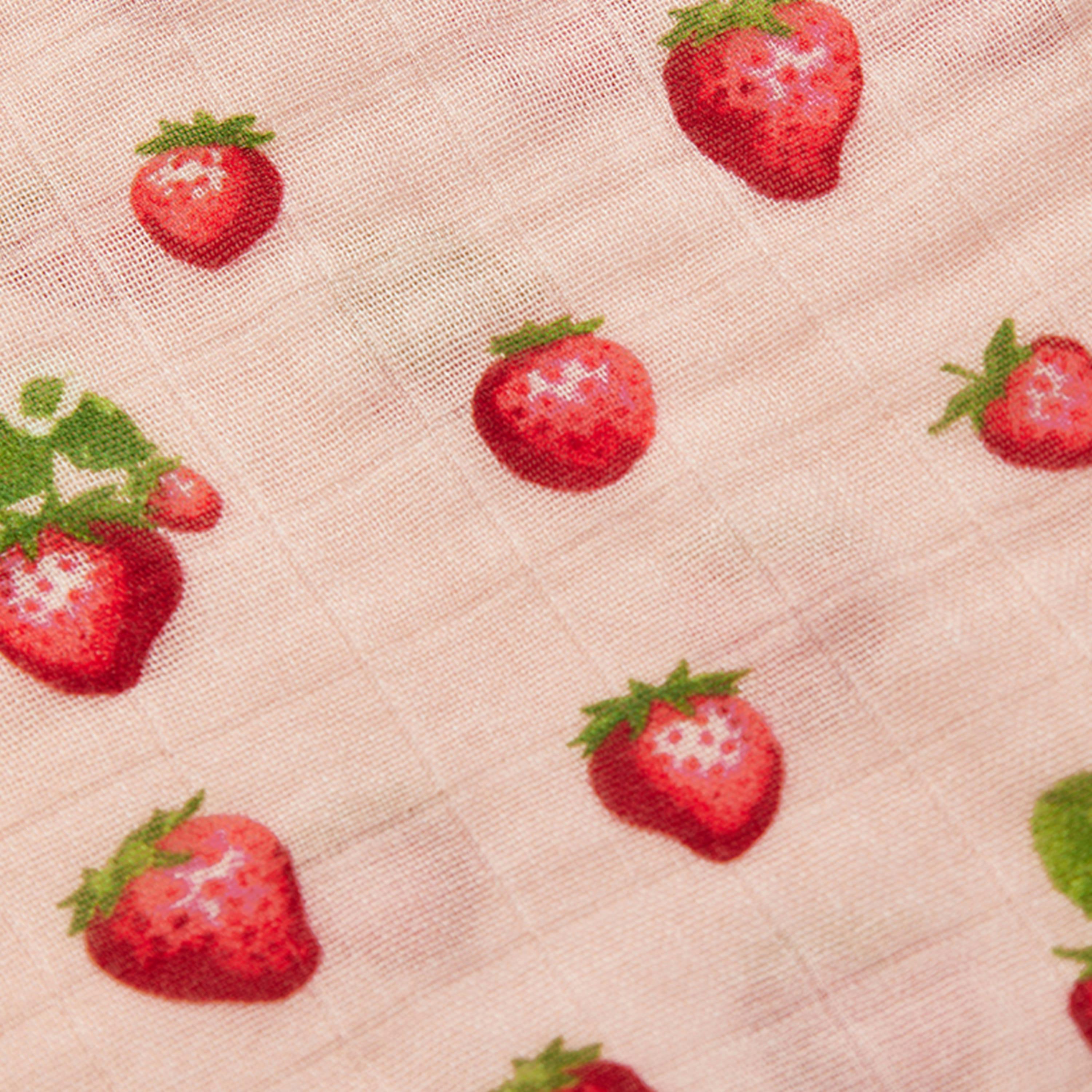 Strawberry Bamboo Mini Lovey