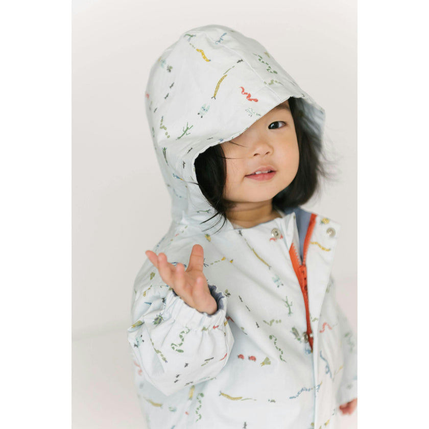 Park Suit - Crawling Critters Blue