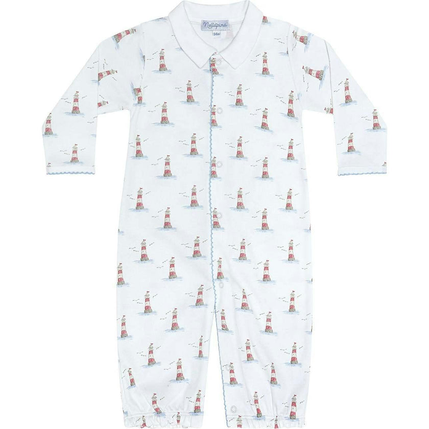 Lighthouse Print Converter Gown