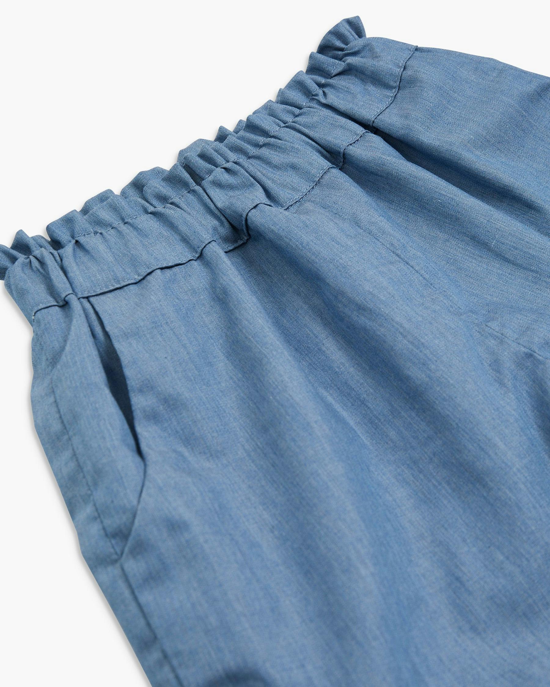 Freesia Short Chambray
