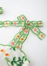 Kaylee Cotton Embroidered Maxi Dress