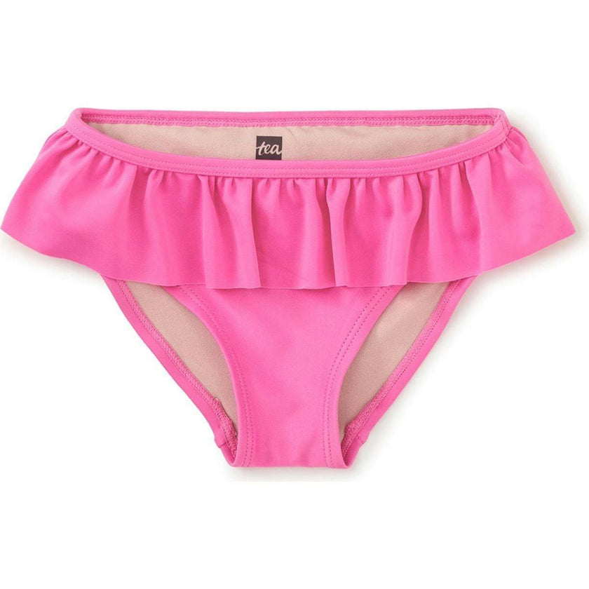 Ruffled Bikini Bottoms, Pink
