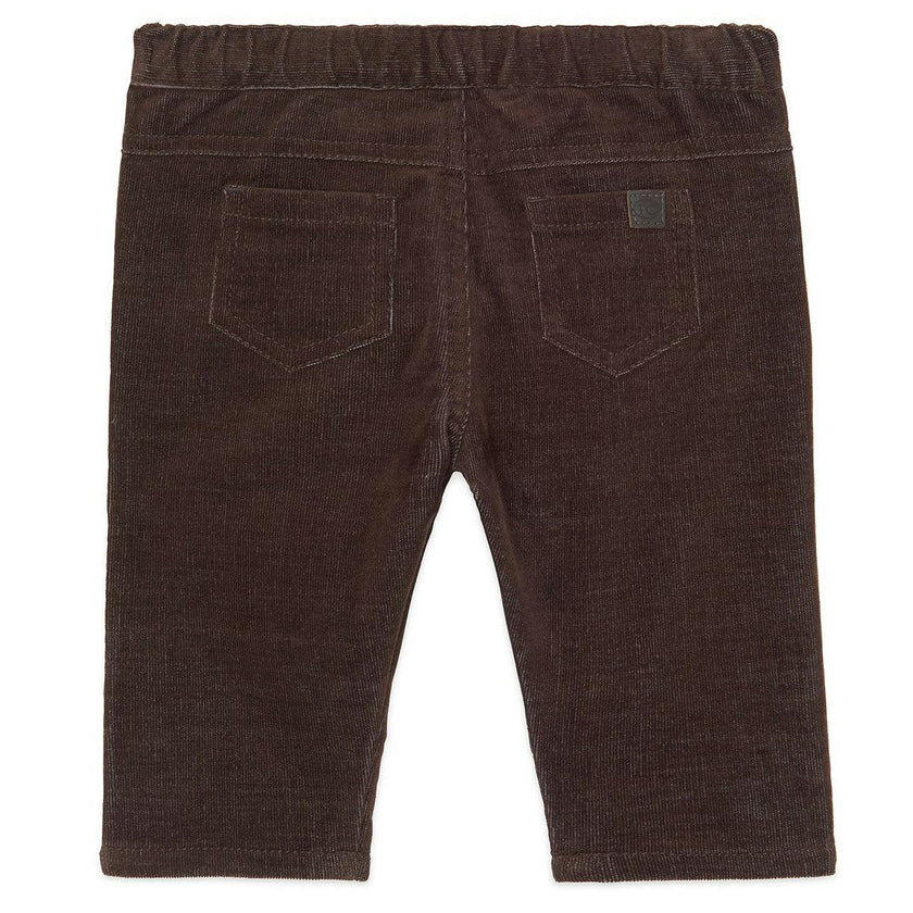 TARTINE ET CHOCOLAT Micro Cord Baby Trousers - Chocolat