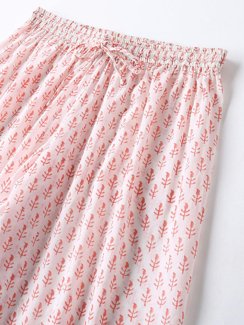 Block-Printed Women's Loungewear Gift Set