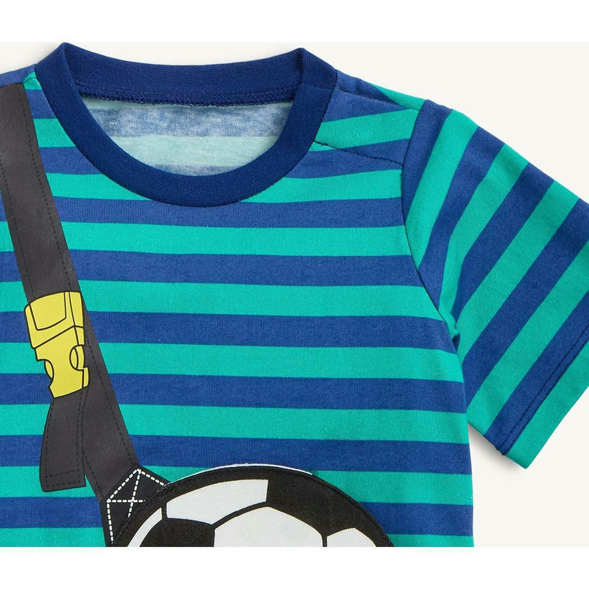 Magnetic Peek-A-Pocket T-Shirt & Shorts Set