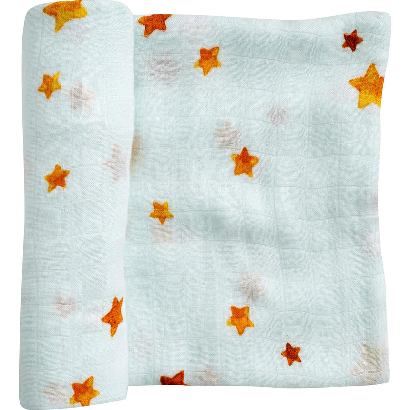 Crib Sheet And Swaddle Bundle