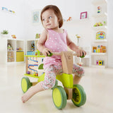Scoot Around Ride-On Wood Balance Bike in Bright Green