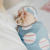Knit Swaddle Blanket - Slugger