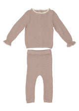 Classy Cuff Sweater & Pant 2-Piece Set