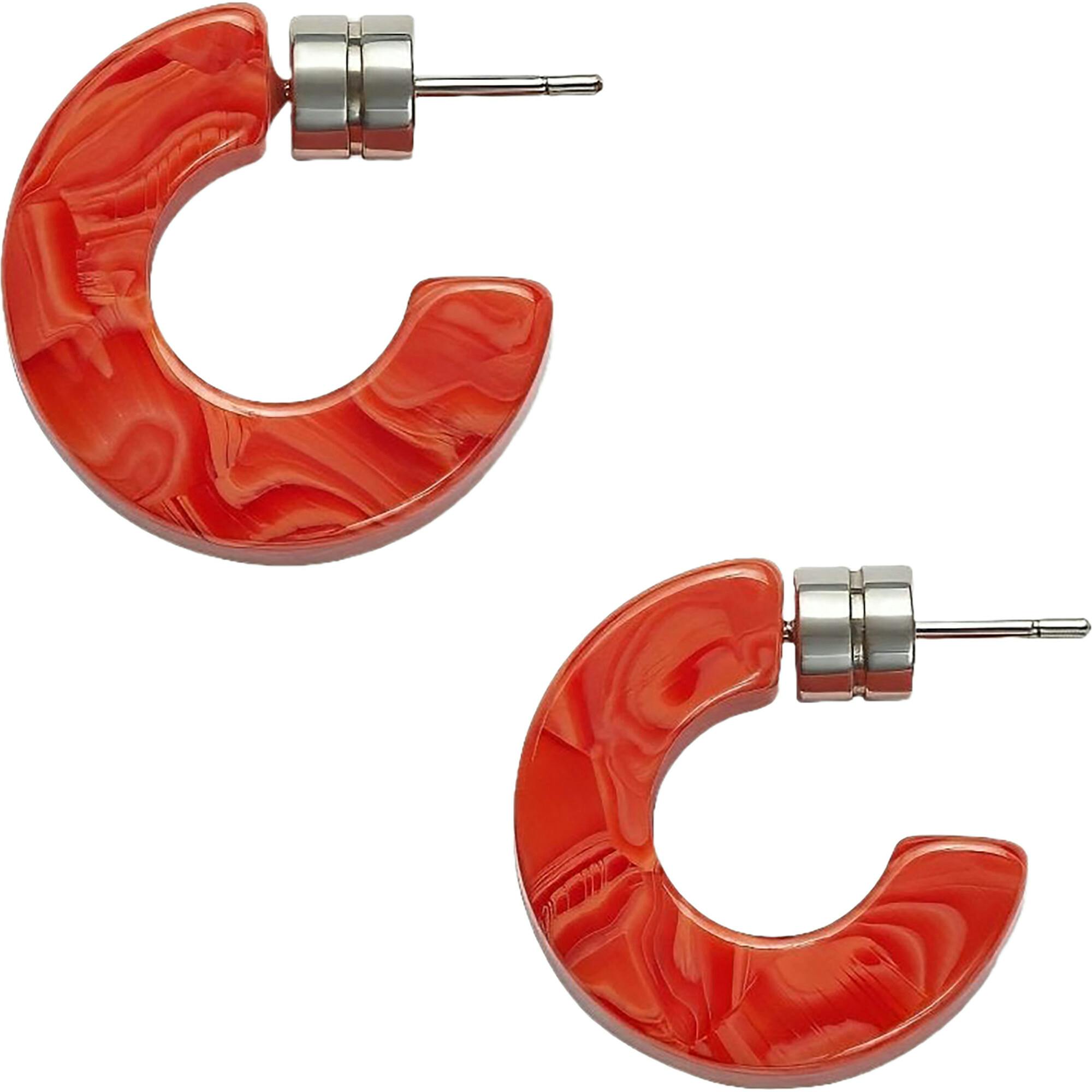 Muse Hoops in Poppy