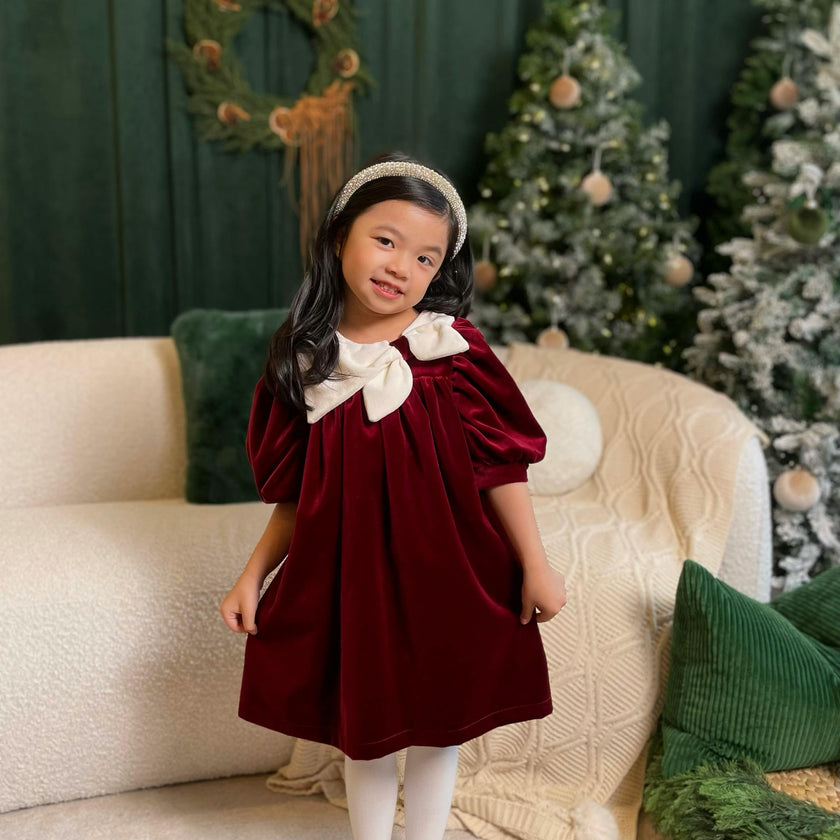 Cotton Velvet Rosemoor Dress