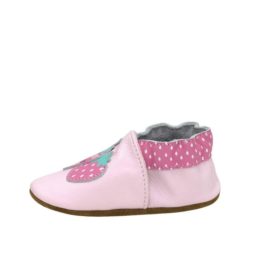 Berry Sweet Soft Soles in Light Pink