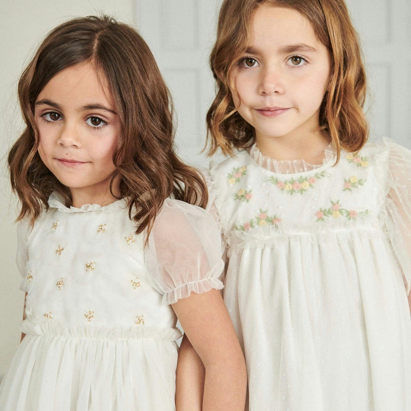Ivory Primrose Ceremony Girl Dress