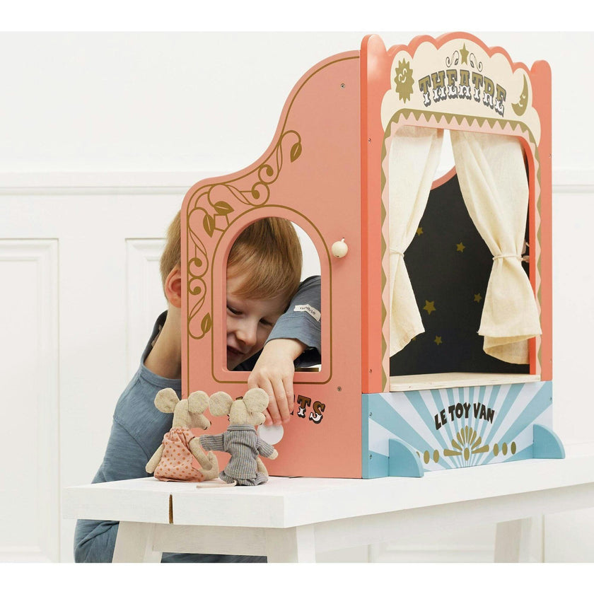 Tabletop Puppet Wooden Theatre