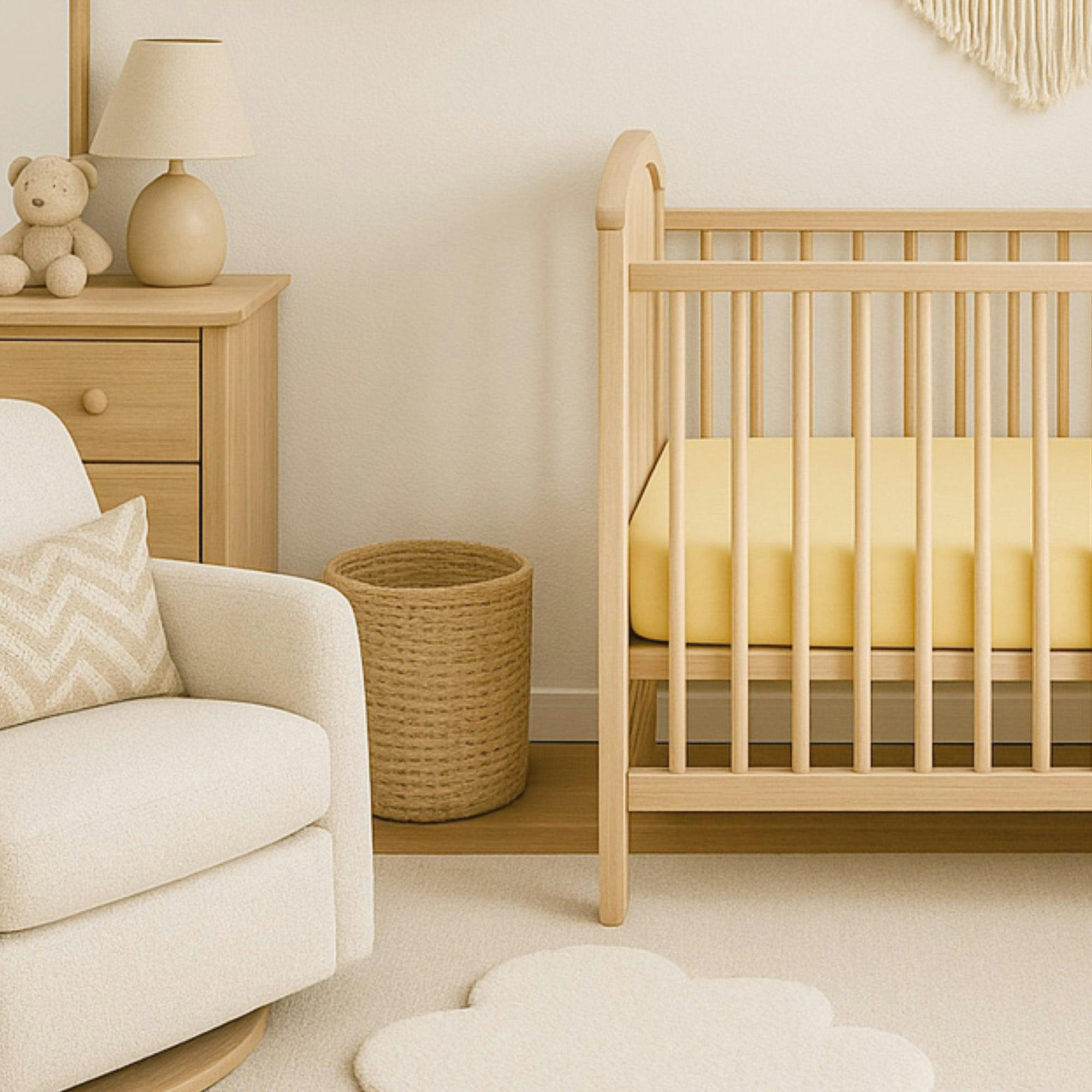 FRANKIE Fitted Crib Sheet