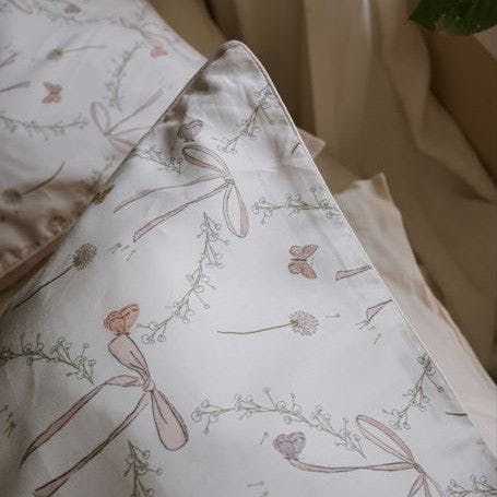 Bows & Butterfly Kisses Toddler Pillow Set
