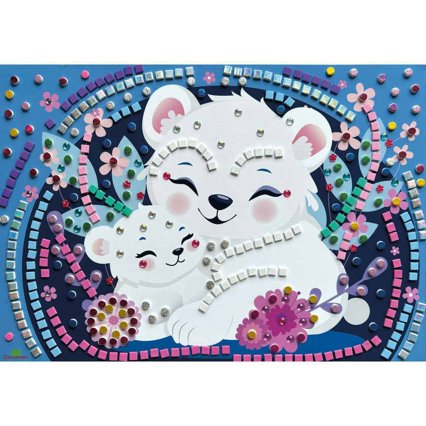 Stick'N Fun - Mosaics Cuddly Animals - 5y+
