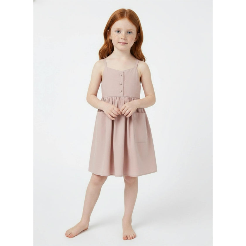 Annelise Dress | Antique Blush