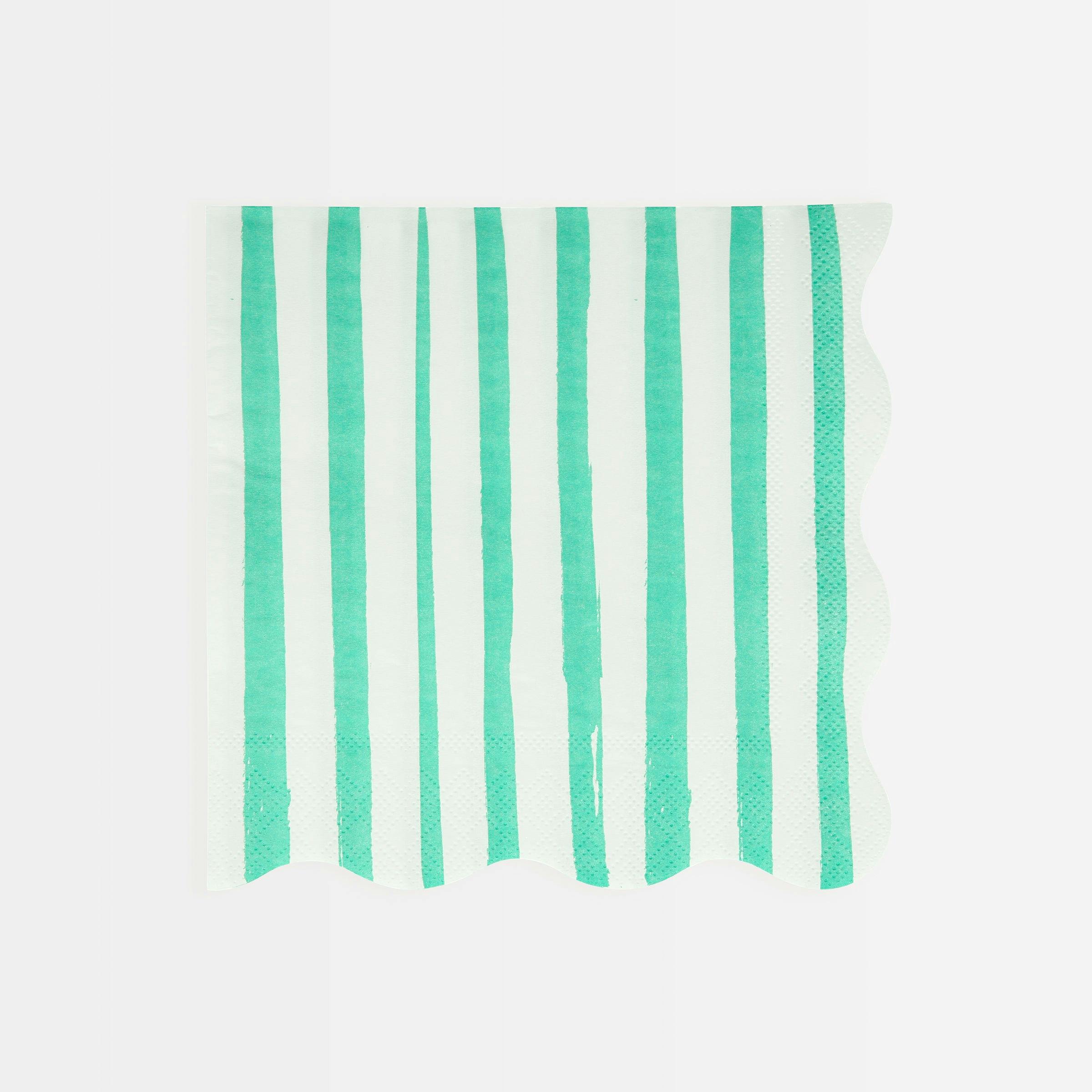 Mixed Stripe Large Napkins