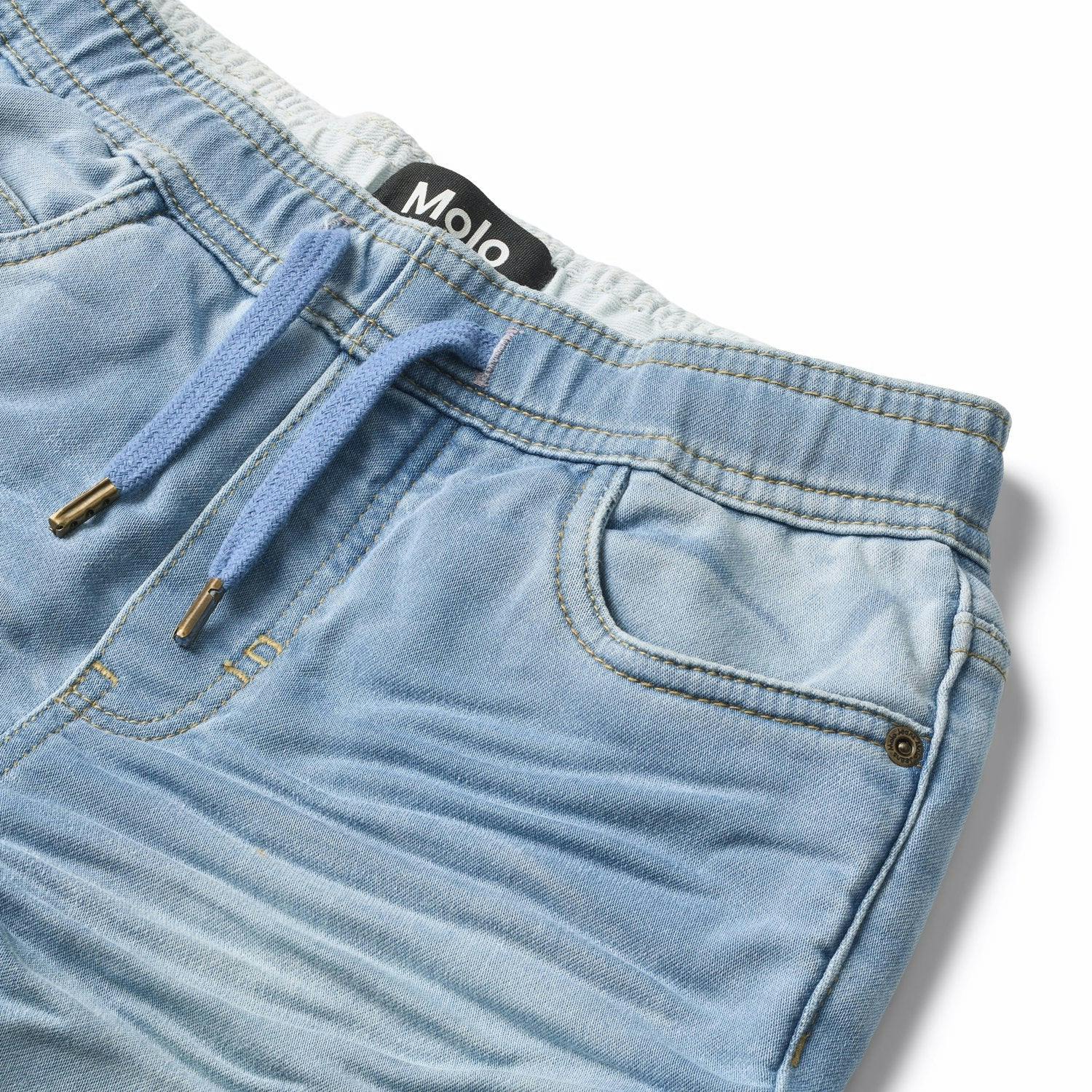 Ali Soft Denim Blue Shorts