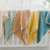 6 Layer Muslin Blanket Ochre