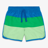Kids color block board short