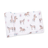 I Love Horses - Swaddle Blanket