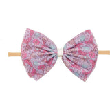 Mermaid Splash Tulle Bow Baby Headband