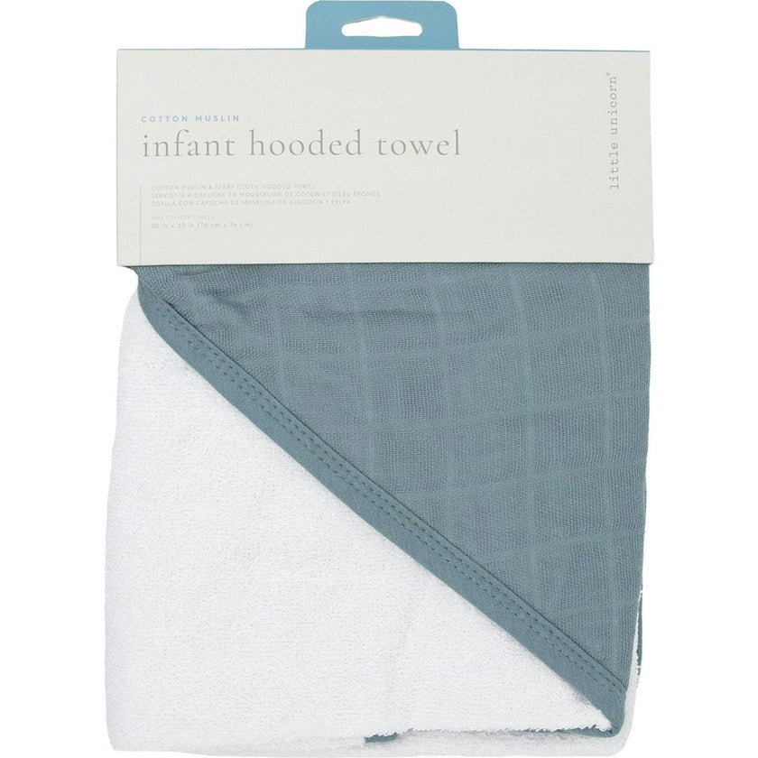 Infant Hooded Towel - Sea