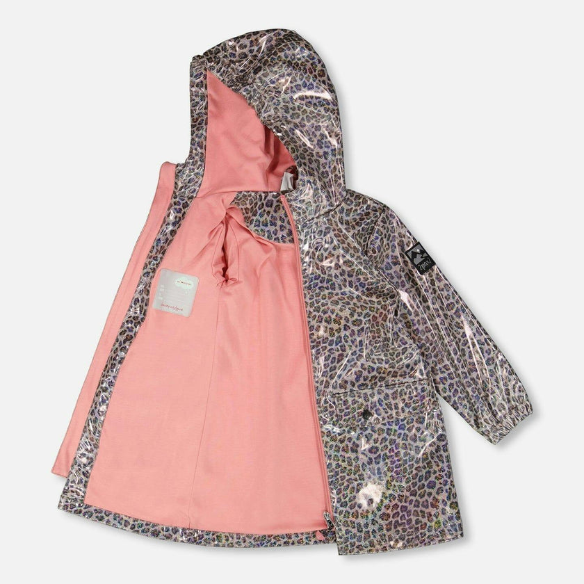 Rain Coat And Hat Set Animal Print