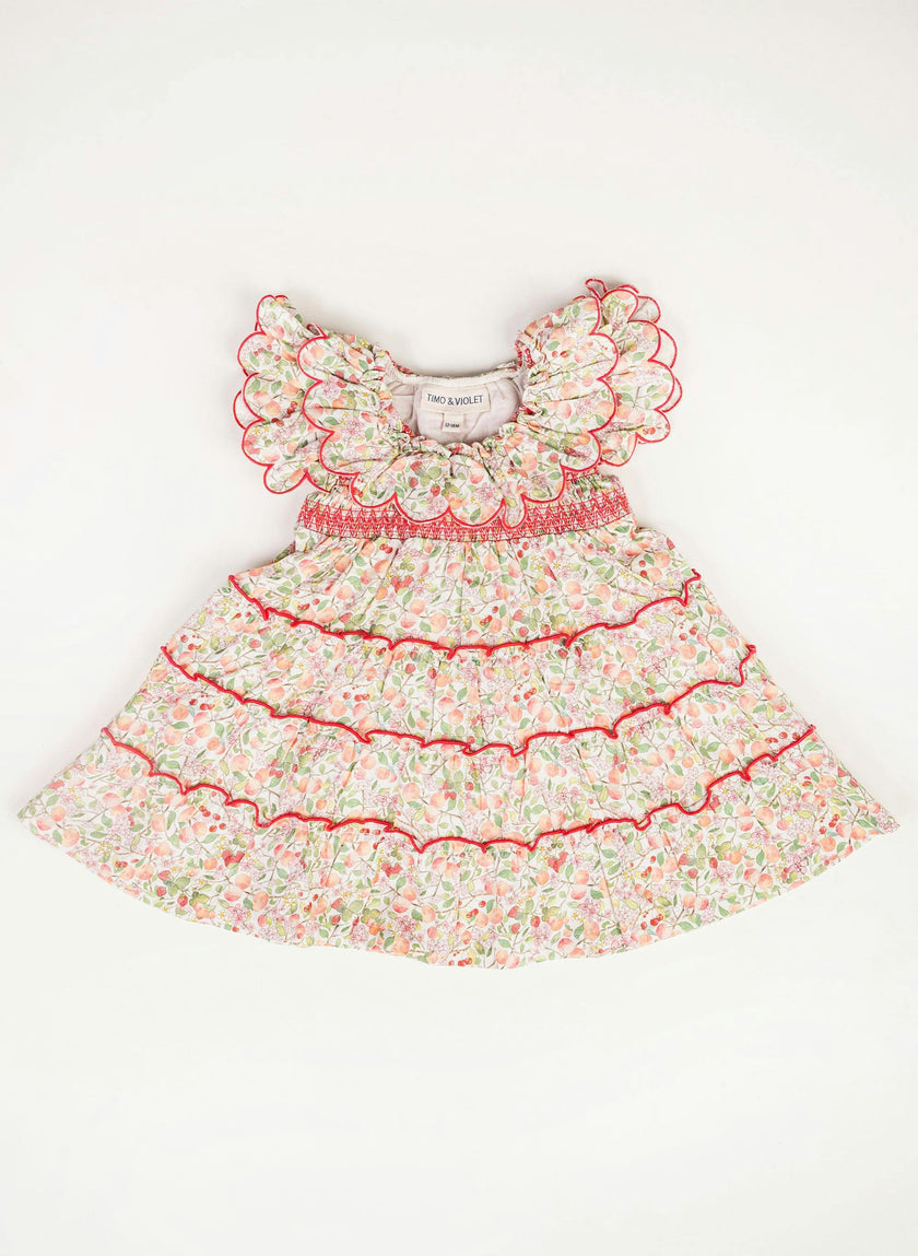 Mimi Dress - Peach Blossom