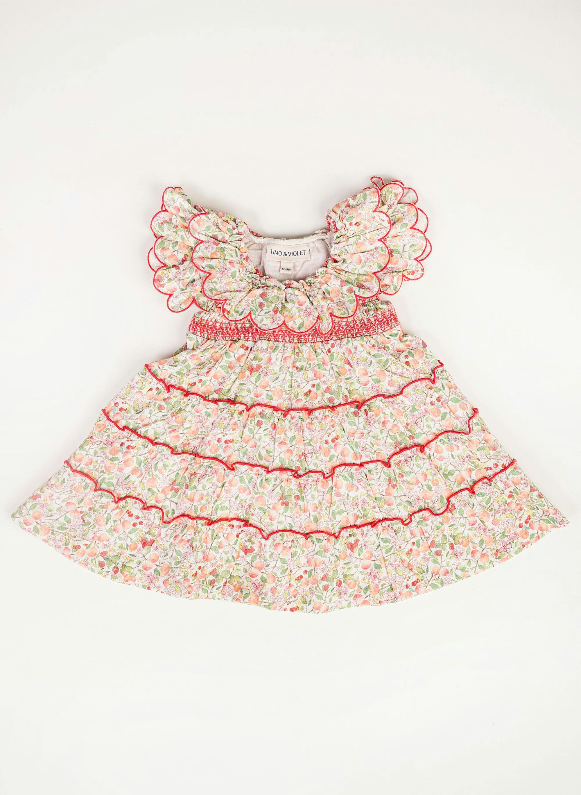 Mimi Dress - Peach Blossom