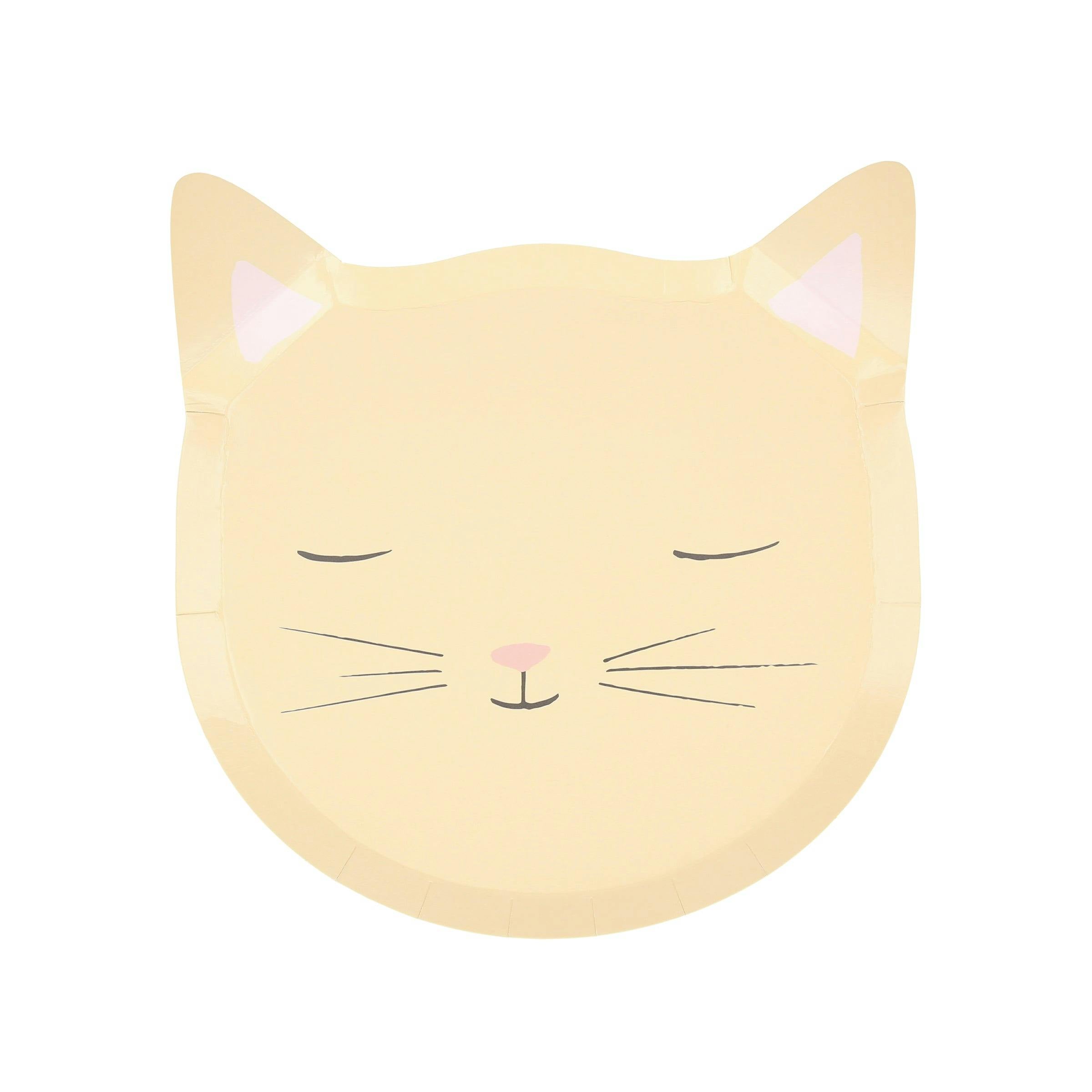Cute Kitten Plates