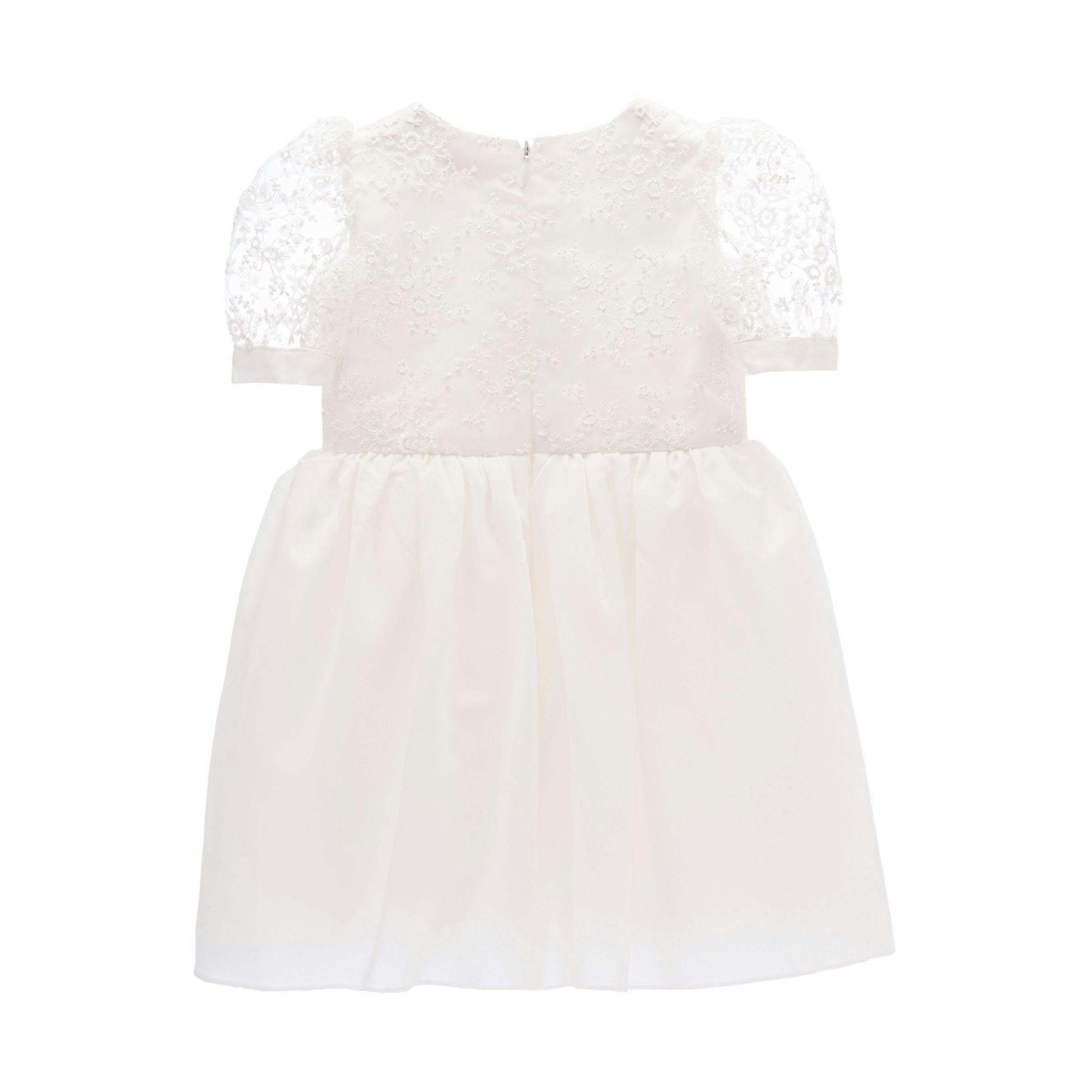 White Liora Lace Baby Dress