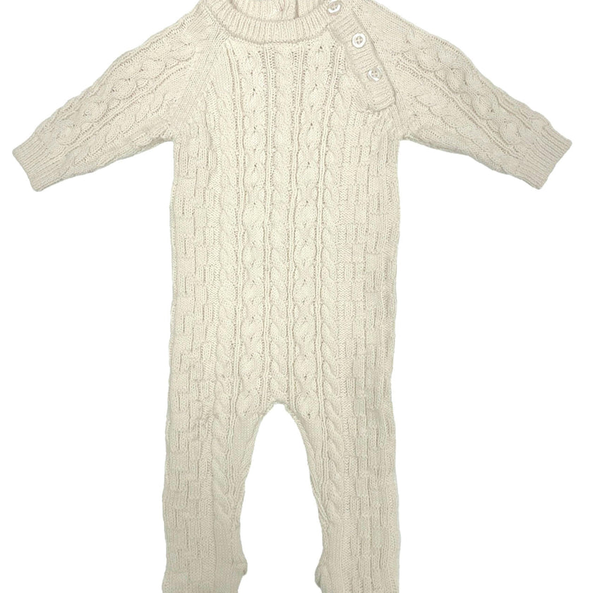 Multi Knit Long Sleeve Footie