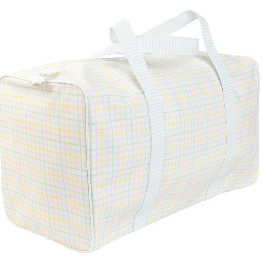 The Duffle Bag in Multi Windowpane