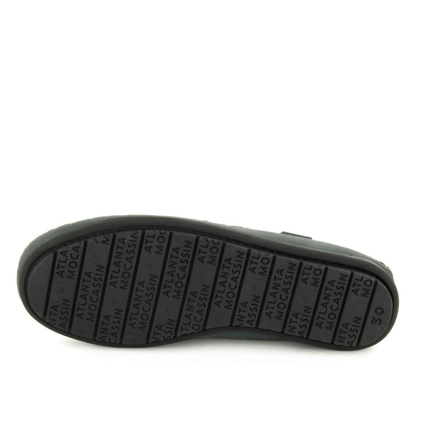 Nubuck Leather Penny Moccasins, Grey
