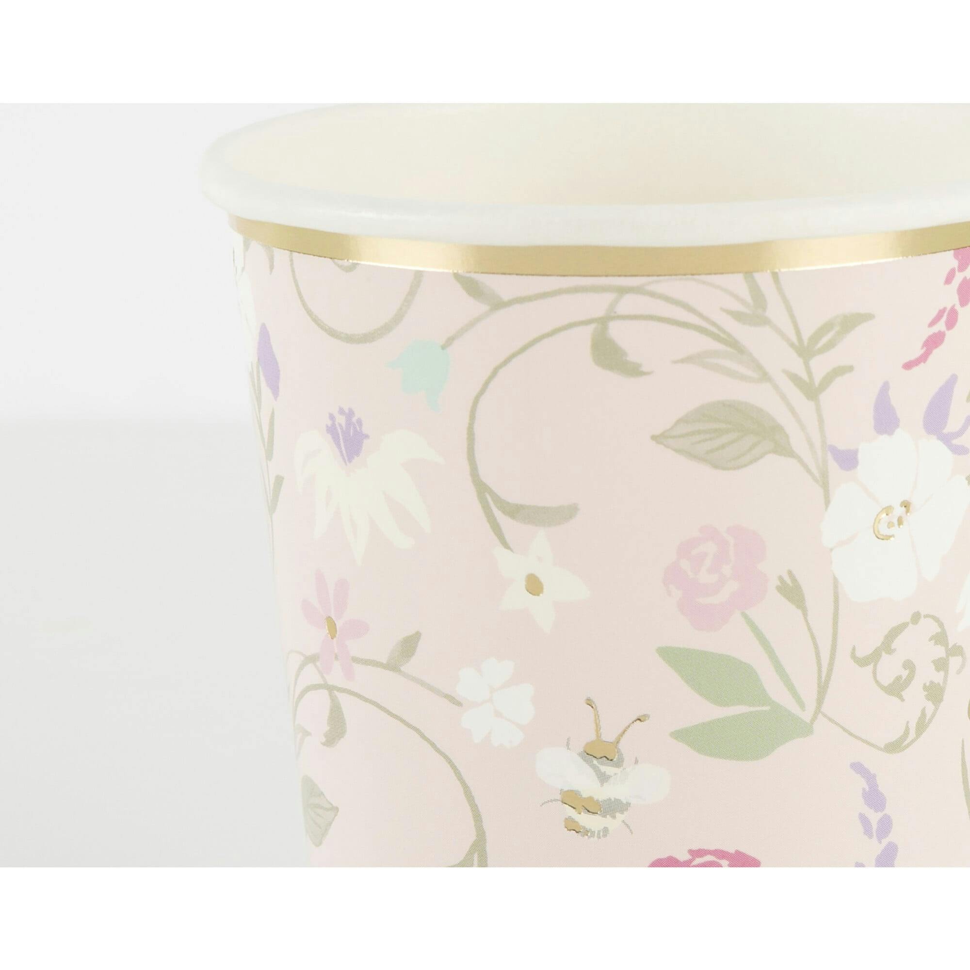 Meri Meri x Ladurée Paris Floral Cups