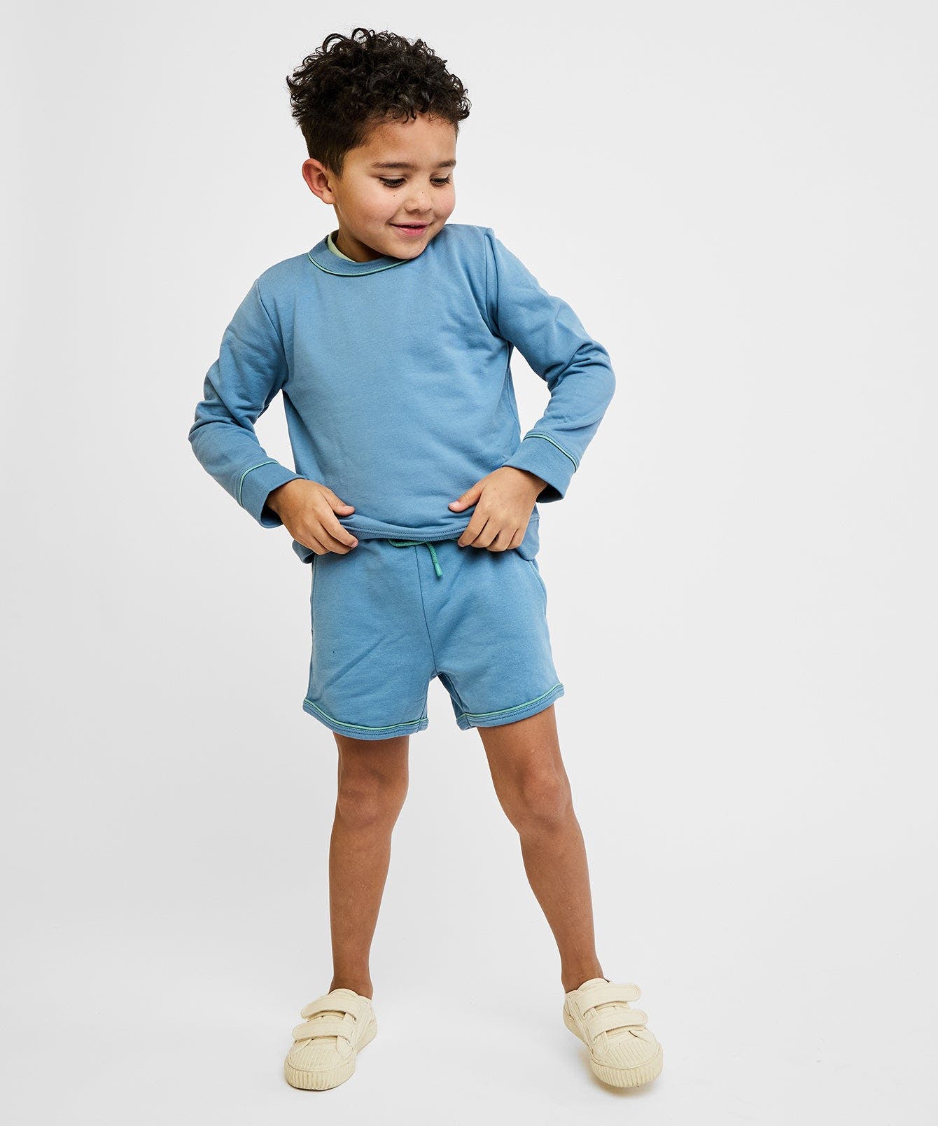 Bailey Short, Dusty Blue